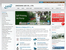 Tablet Screenshot of chinaleogroup.com